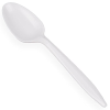 Comfy Package Plastic Spoons Disposable Cutlery Teaspoon Set, 1000-Pack