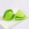 2pcs Anti-Inflammatory Covering Tethered Hand Without Hand Heating Pad Microwave Silicone Kitchen Anti-Inflammatory Gloves