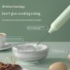 Egg Beater Electric Handheld Rotary Egg Whisk Coffee Frothing Wand Cappuccino Frother Mixer USB Portable Kitchen Tools